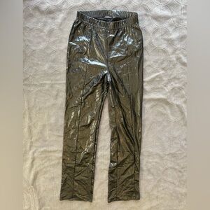 BOOHOO women’s crocodile leggings straight leg XS